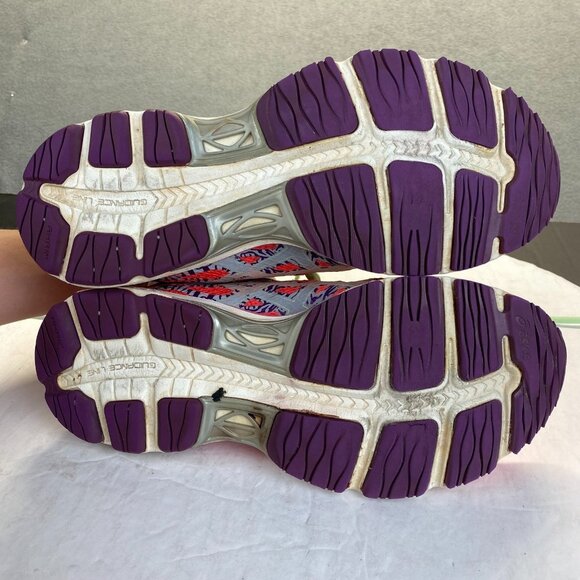 Asics Women's Athletic Shoes - Pink and Purple 241 - Picture 4 of 13